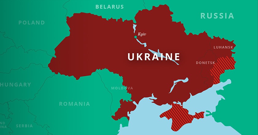 Map of Ukraine