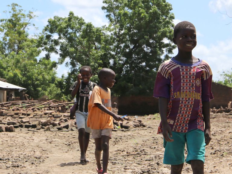 Boys in Malawi